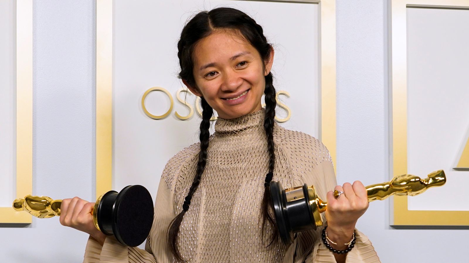 Chloe Zhao, millor pel.licula per "Nomadland"