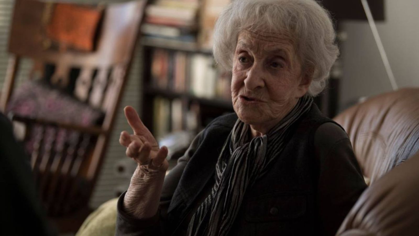 La poetessa Ida Vitale