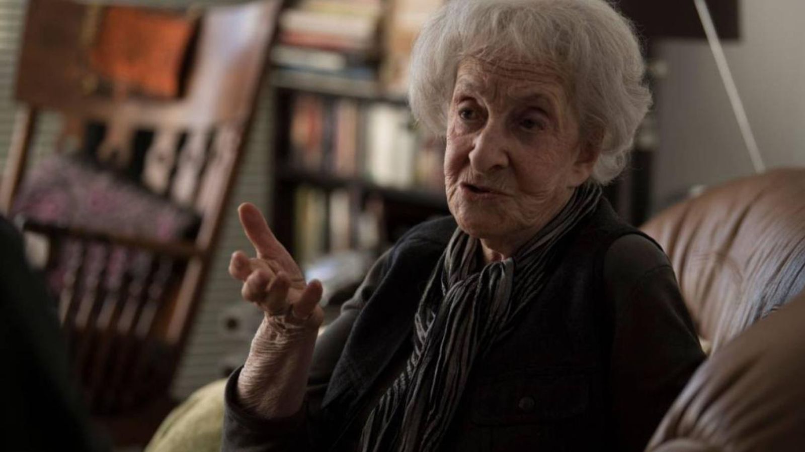 La poetessa Ida Vitale La poetessa Ida Vitale