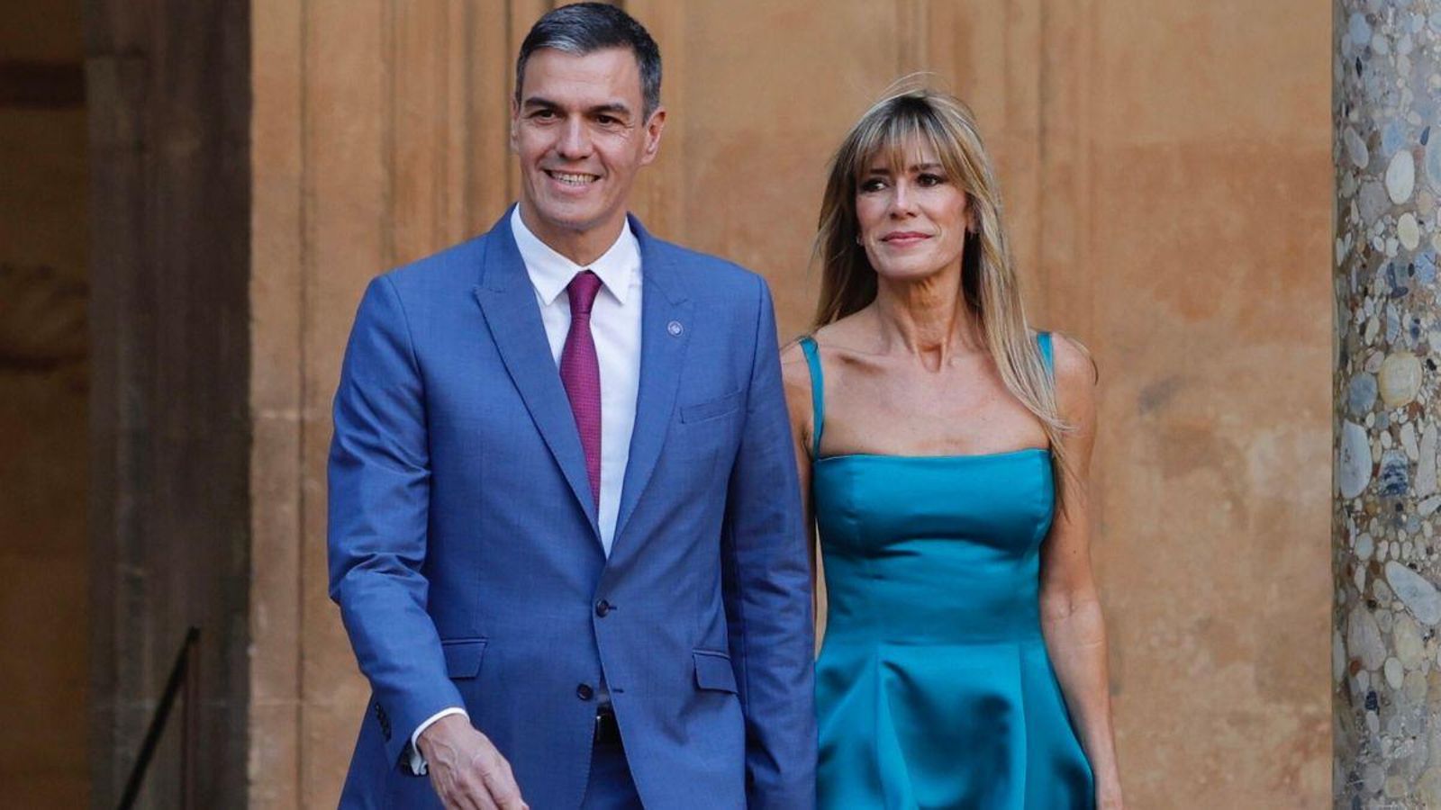 El president del govern, Pedro Sánchez, al costat de la seua esposa, Begoña Gómez, en una imatge d'arxiu
