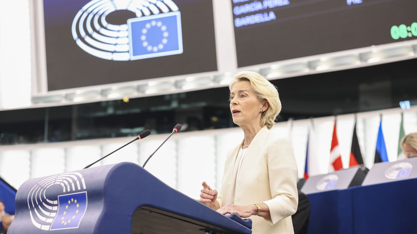 Von der Leyen, este dimecres