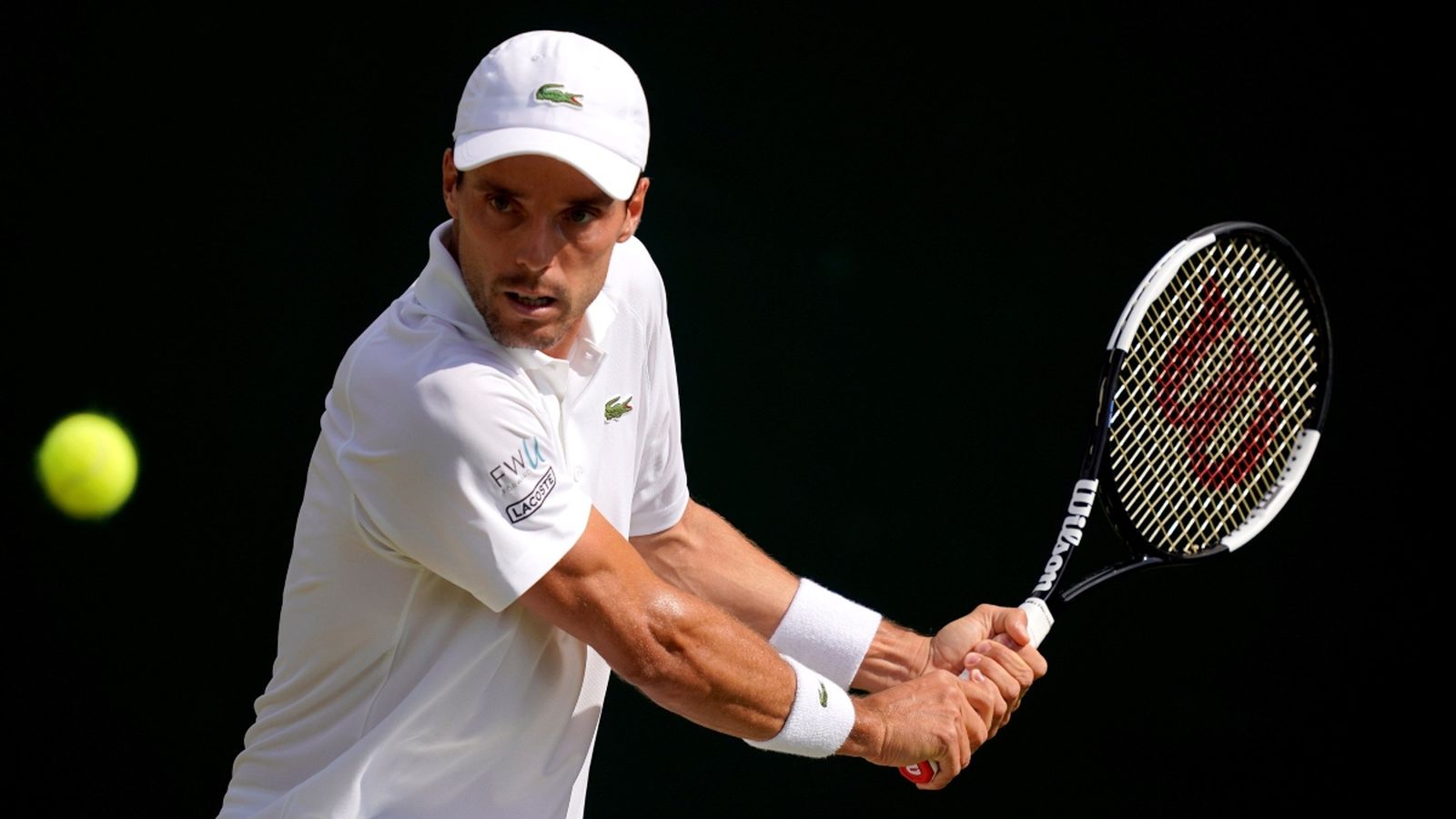 Roberto Bautista arriba als huitens en Wimbledon