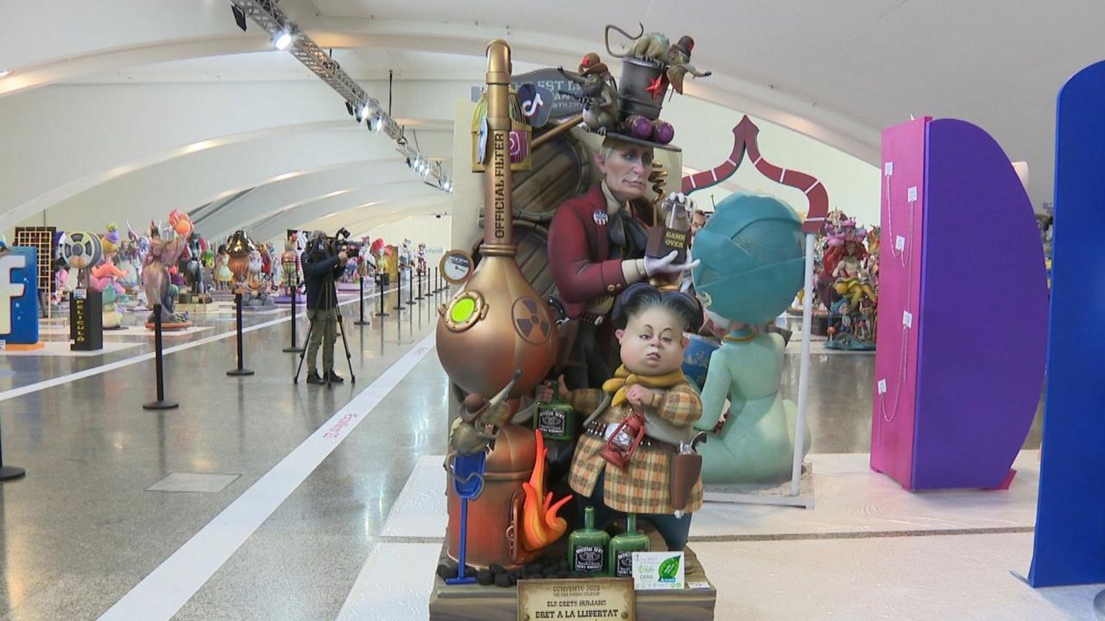 Ninot presentat per Pere Baenas per a l'Exposició del 2023