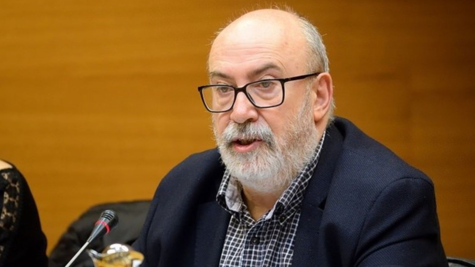 El conseller de Transparència, Manuel Alcaraz, en una imatge d'arxiu