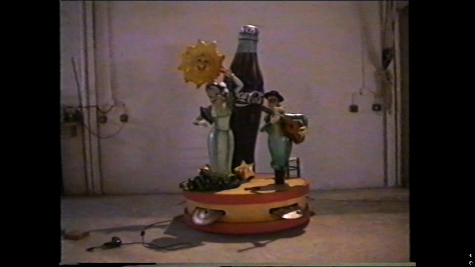 Falla d'Ovejero que es conserva al museu de la Coca-Cola d'Atlanta