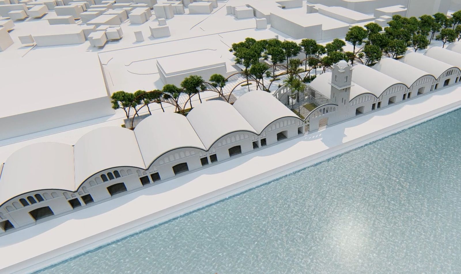 Projecte de remodelació dels coberts