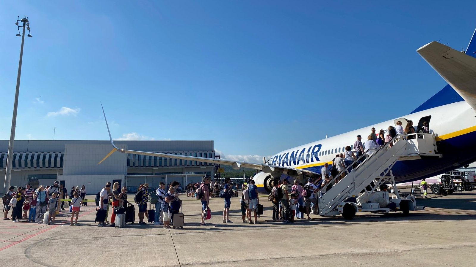 Passatgers de l'aeroport de Castelló este estiu