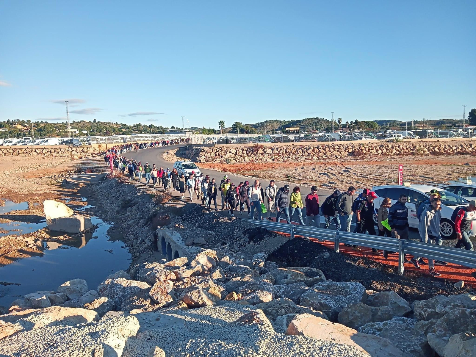 Immediacions del Gran Premi Motul de la Comunitat Valenciana