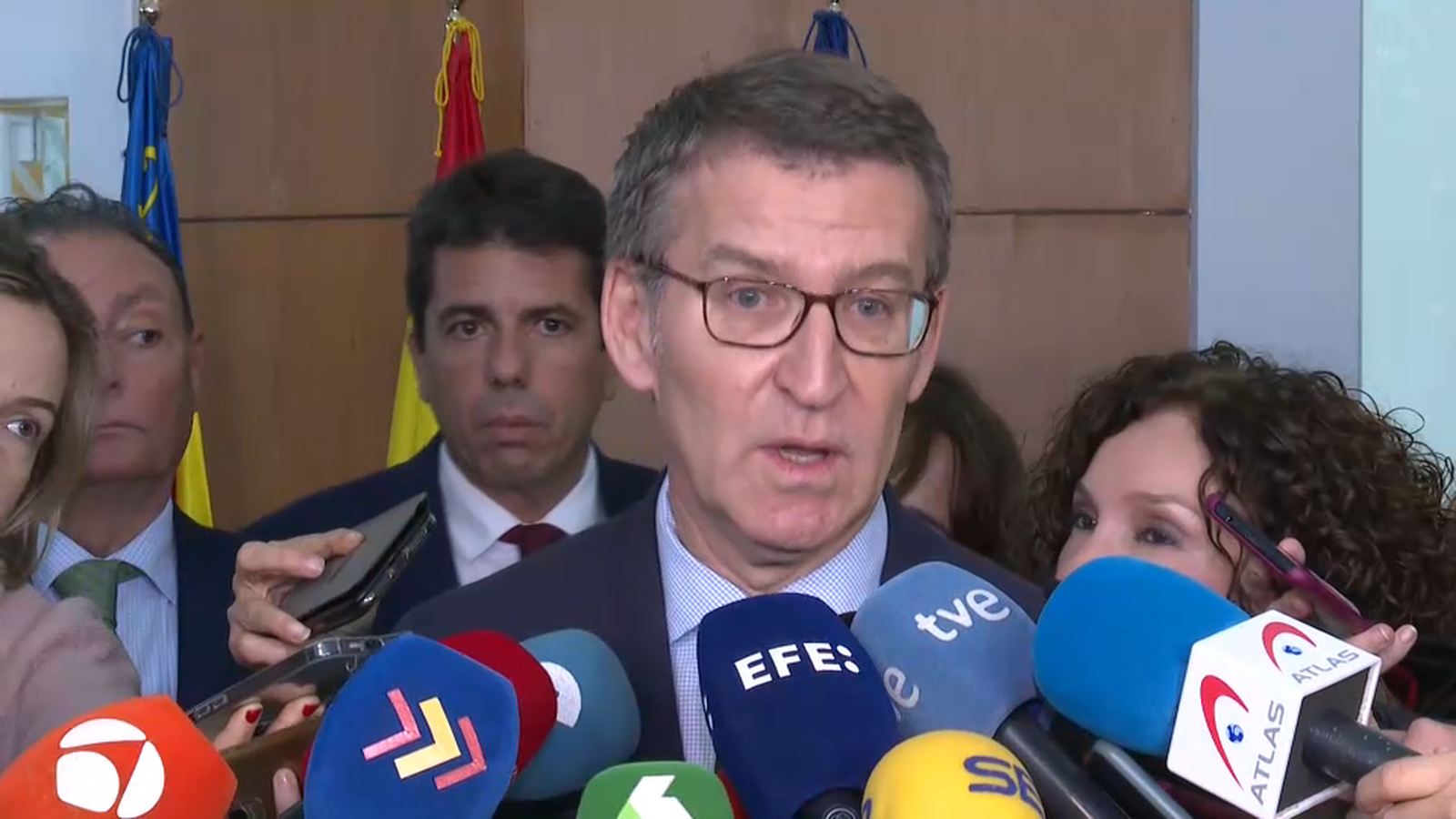 Alberto Núñez Feijóo aquest divendres a València