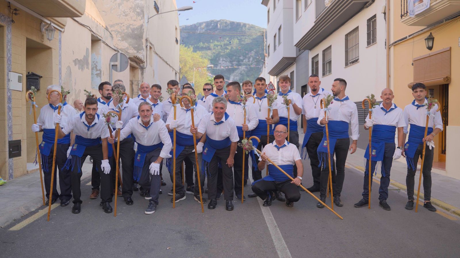 A Barx assistirem al dia gran de les seues festes patronals, el dia de la Divina Pastora