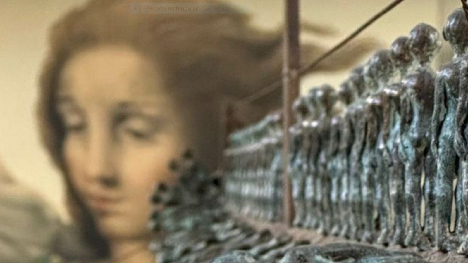 Imatge de l'exposició "La llum de l'art"