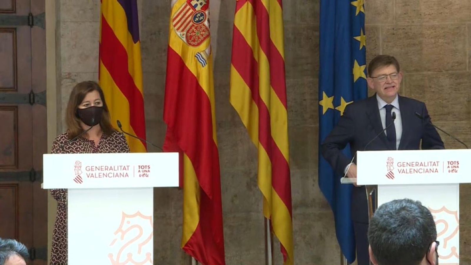 Armengol i Puig, aquest dimecres, al Palau de la Generalitat
