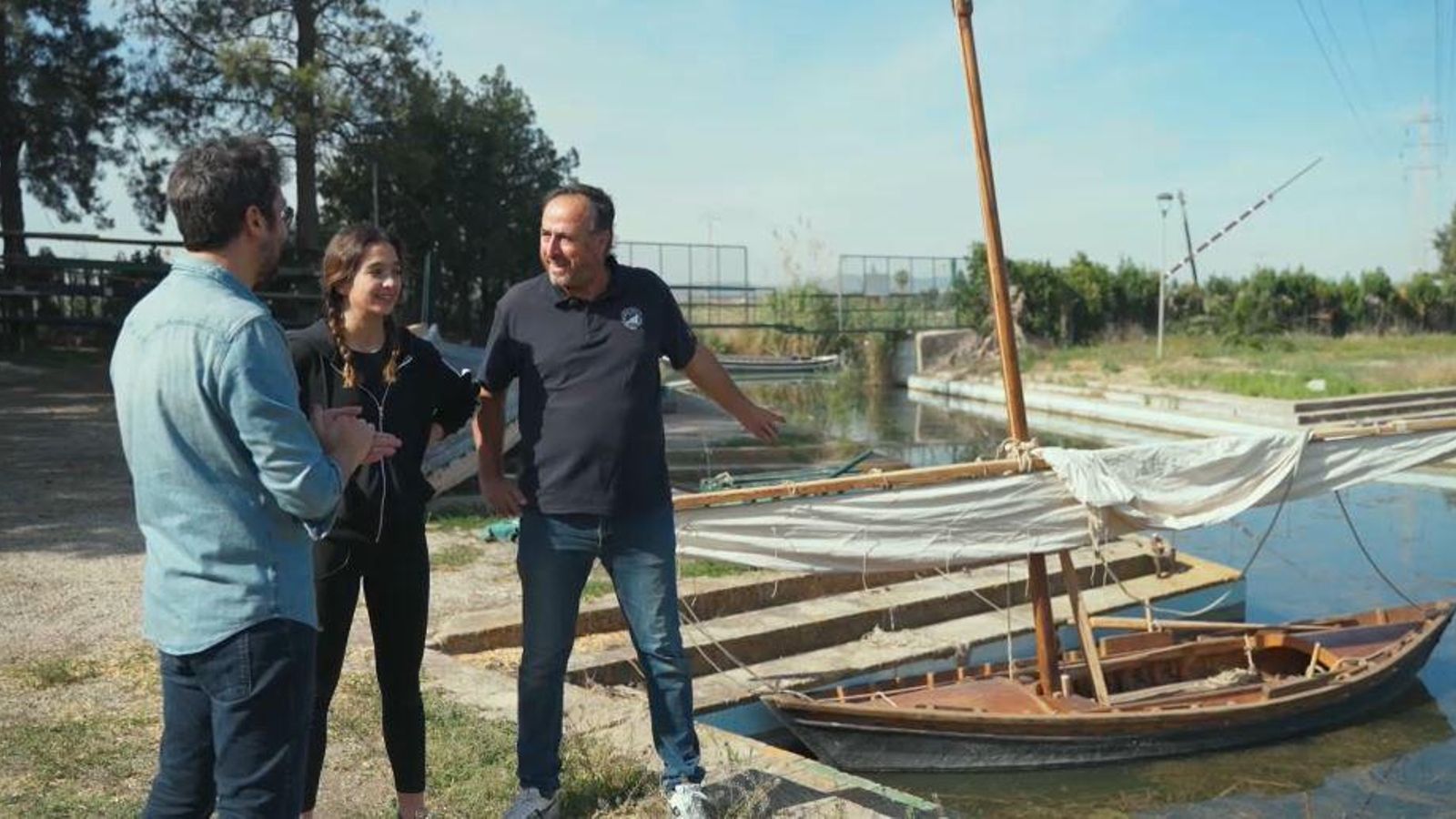 Maria amb son pare i El batistet