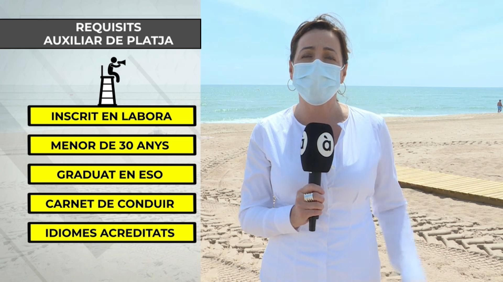 Requisits per a ser auxiliar de platja