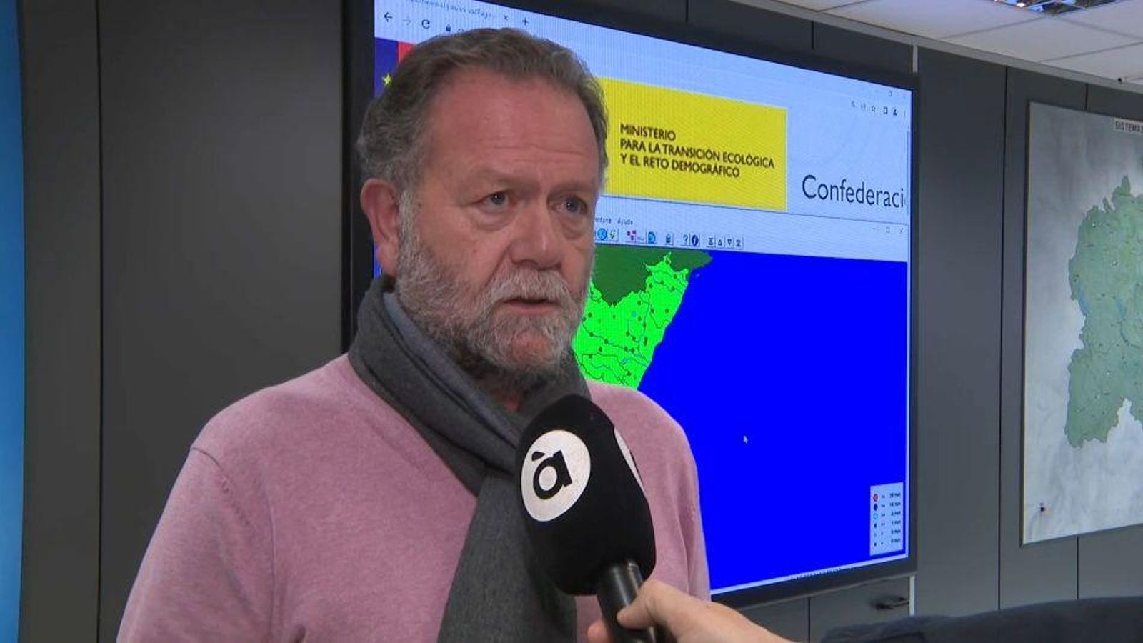 Manuel Toran, director tècnic de la Confederació Hidrogràfica del Xúquer