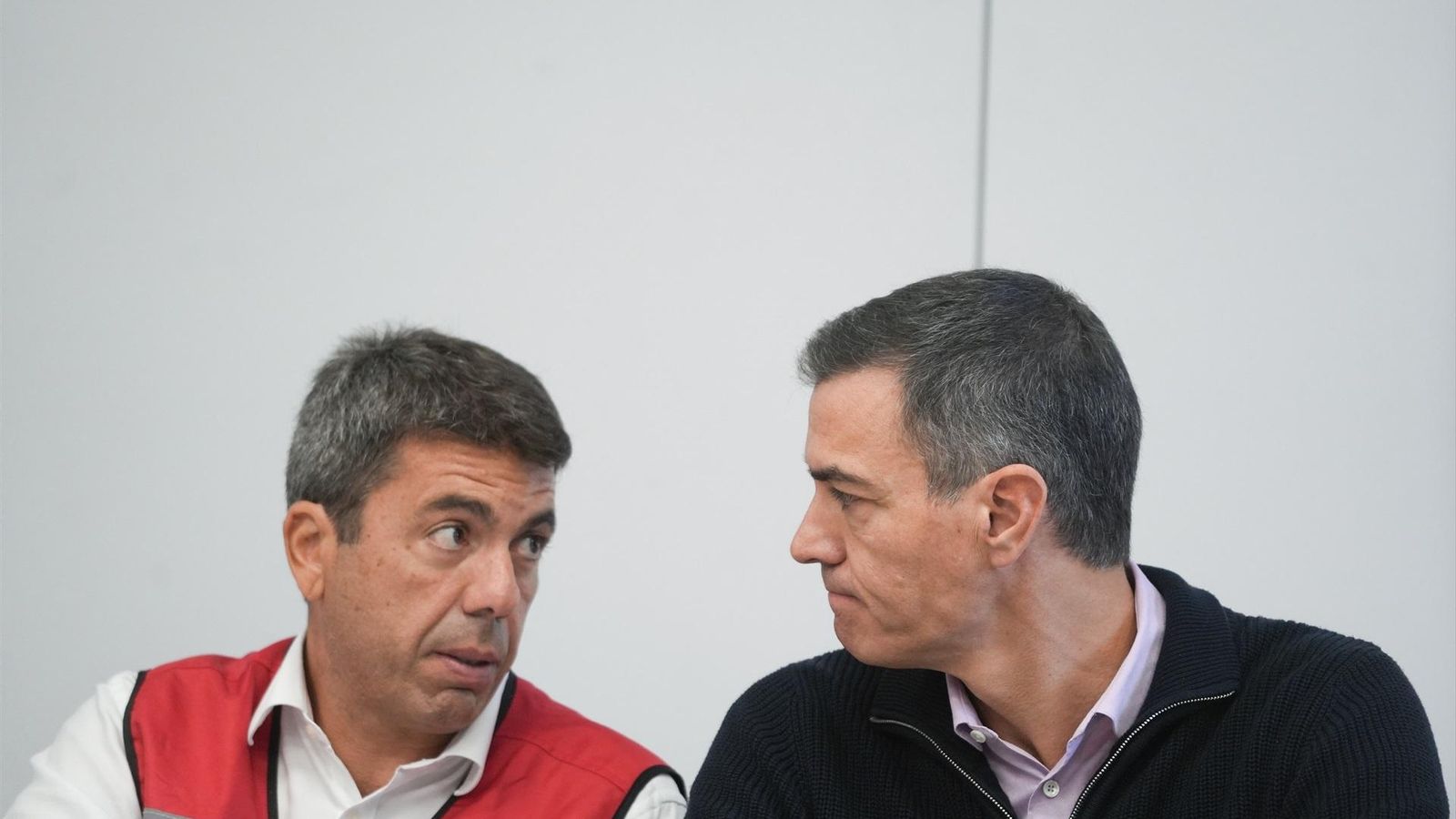 Mazón i Sánchez, dijous passat en la reunió del Cecopi