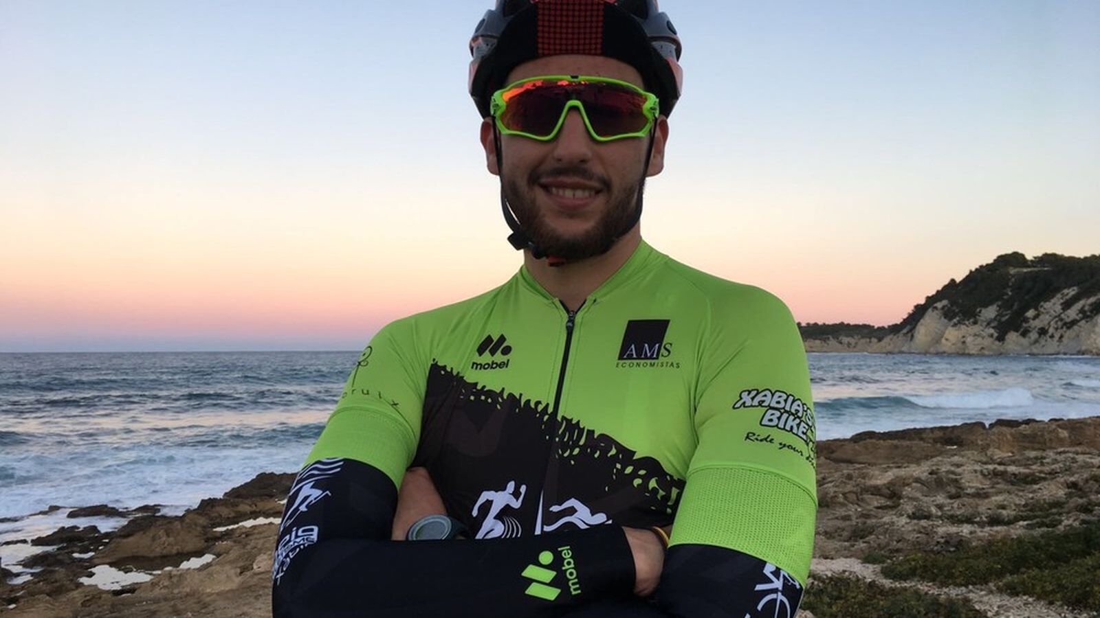 Andrés Contreras, supervivent de l'accident d'Oliva on moriren tres ciclistes