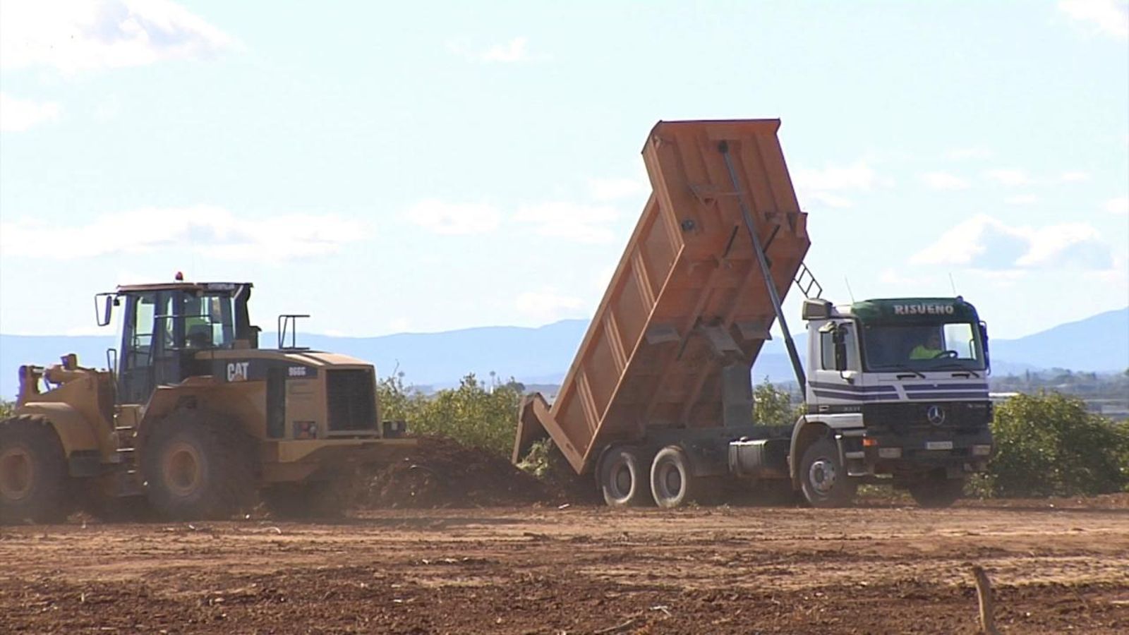 Terrenys on es construirà la gigafactoria