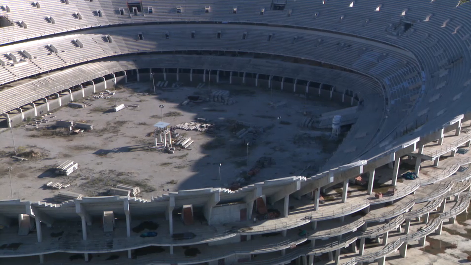 Obres del mestalla en Esports A Punt