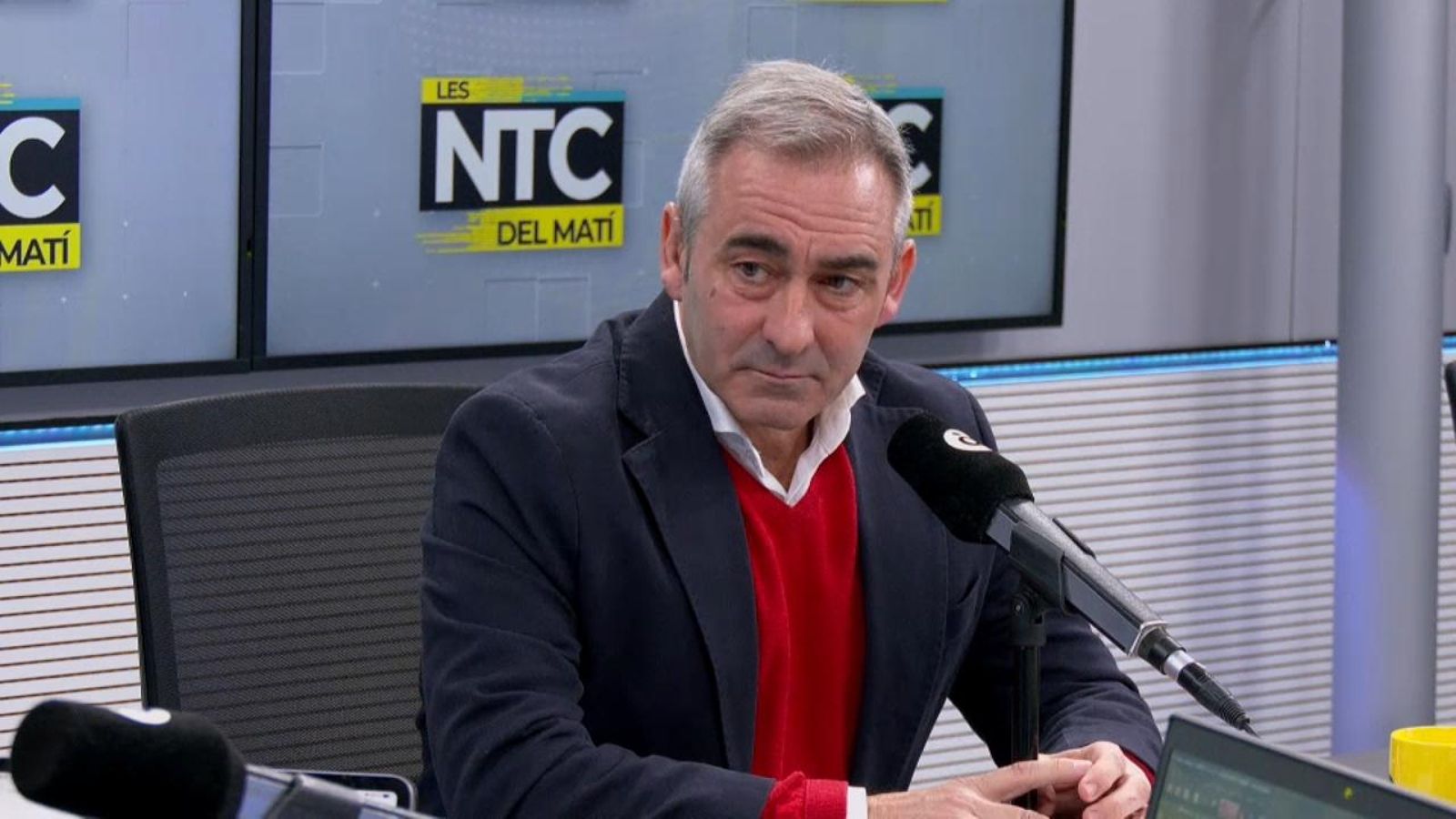 El síndic del PP en les Corts, Miguel Barrachina, aquest dimarts en 'Les notícies del matí'