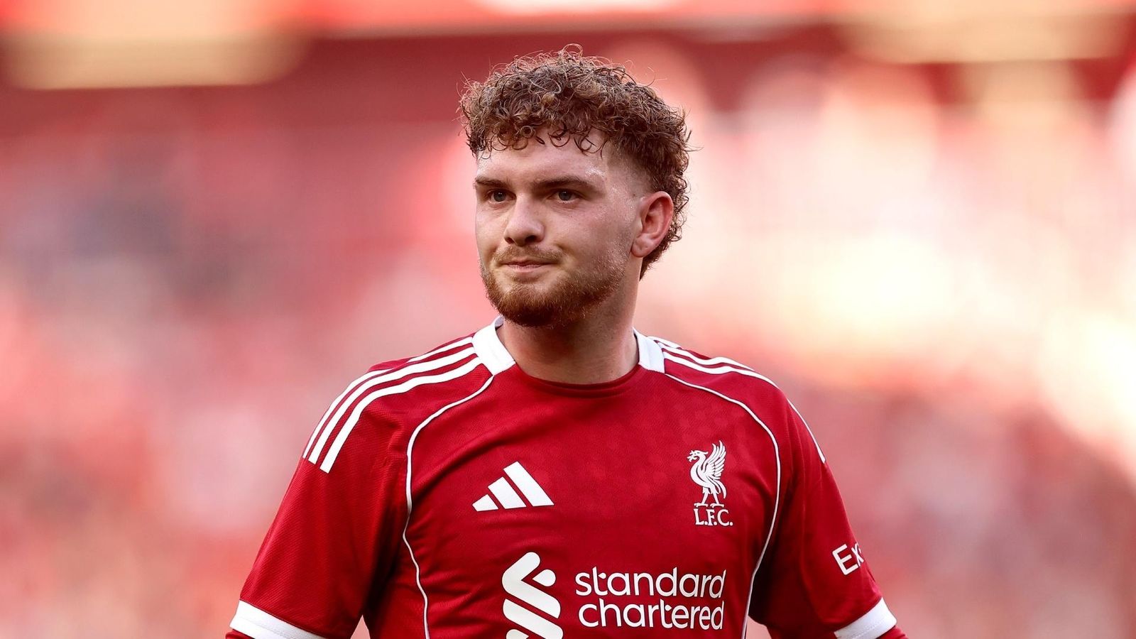 Harvey Elliott, en un partit amb els 'Reds'