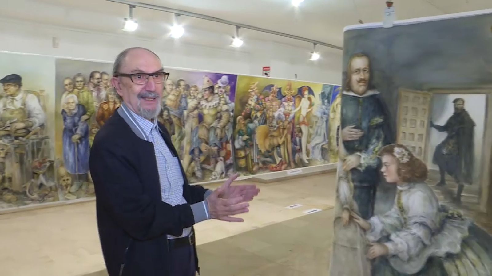 L'artista durant una entrevista amb À Punt