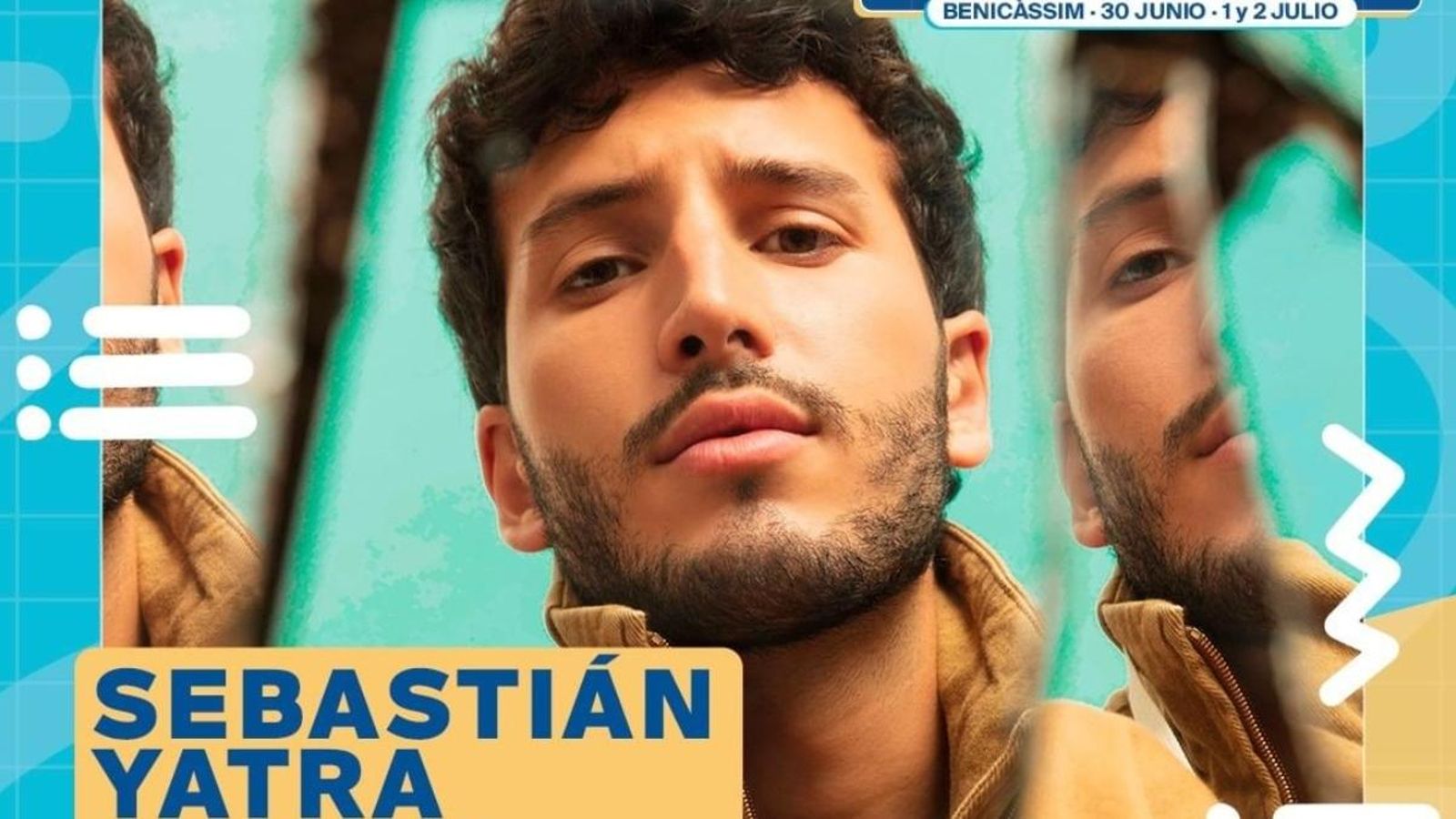 Cartell del festival Mar de Sons amb Sebastián Yatra com a primer artista confirmat