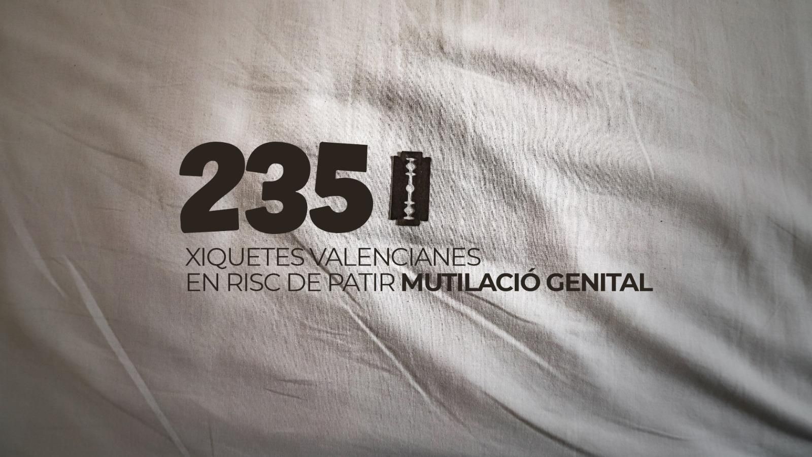 235 xiquetes valencianes, en risc de patir mutilació genital