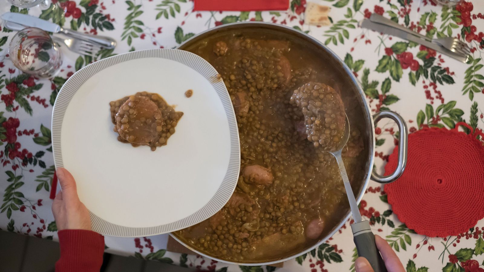Sopar de la nit de Cap d'Any a Itàlia