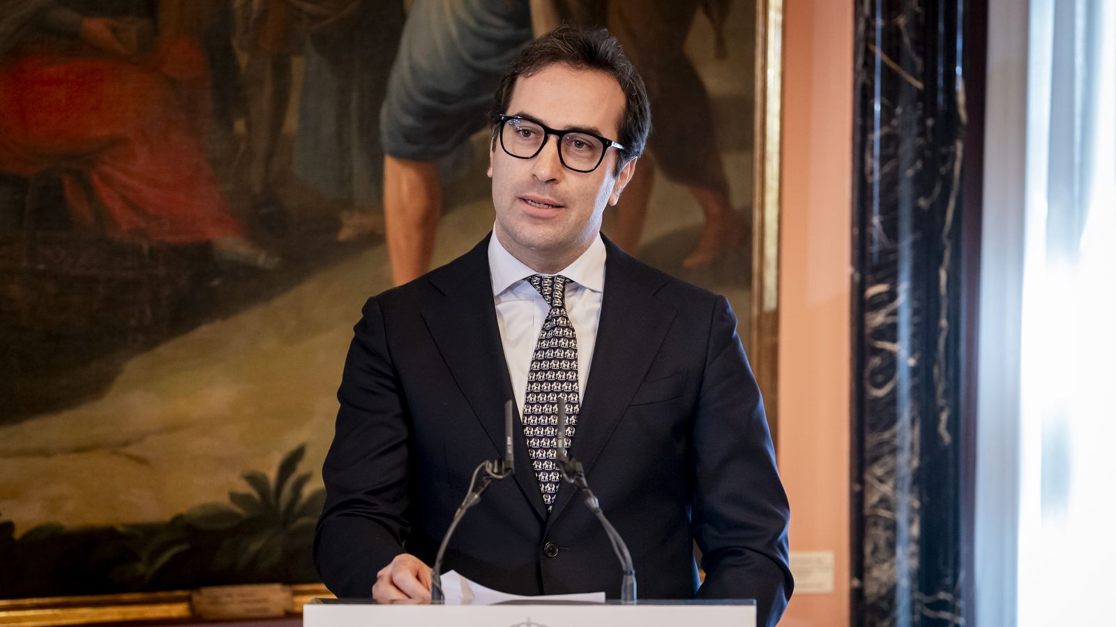 El ministre d'Economia, Carlos Cuerpo, en una imatge d'arxiu