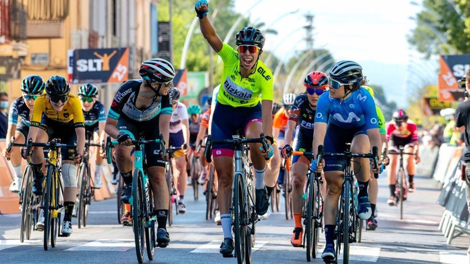 Imatge de l'edició de 2022 de la Setmana Ciclista-Volta a la Comunitat Valenciana Féminas