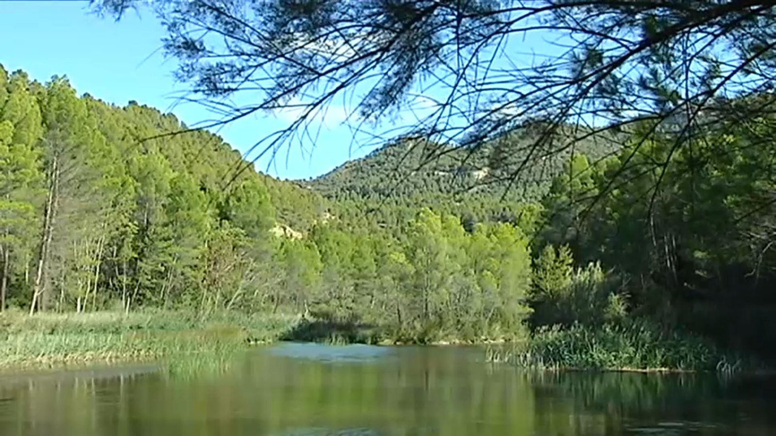 La vall de Cabriol en una imatge d'arxiu