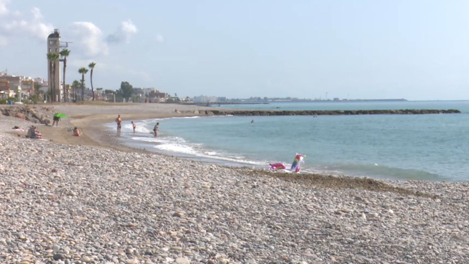 La platja de Nules en una imatge d'arxiu