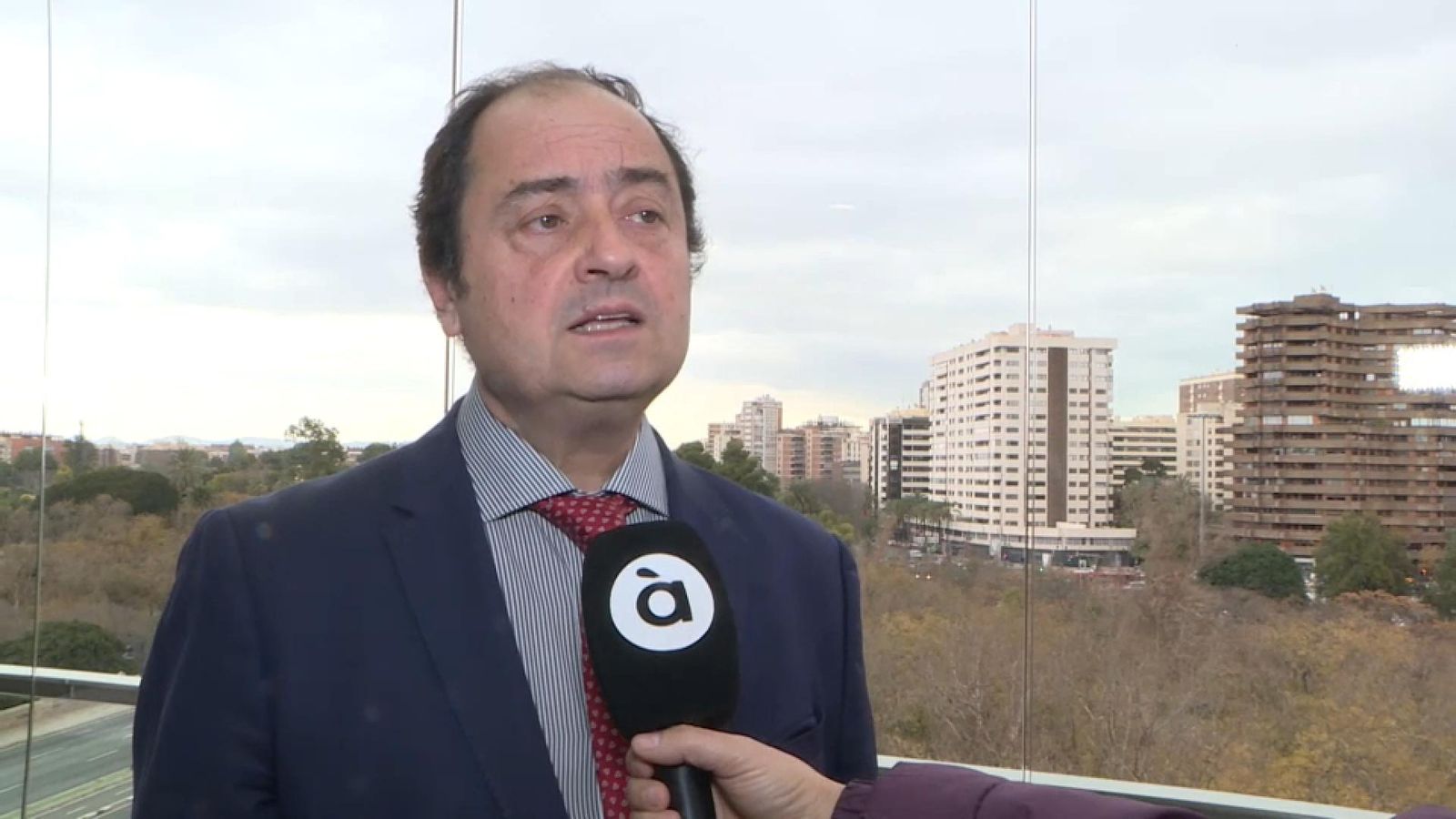 El president de Juristes Valencians, José Ramón Chirivella