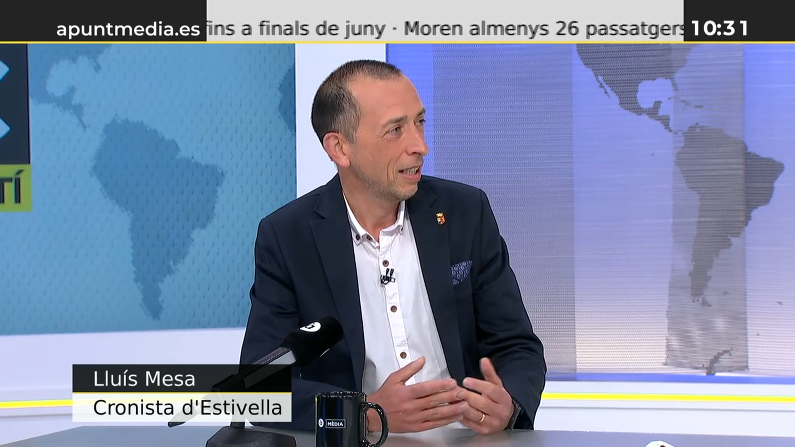 Lluís Mesa, cronista d'Estivella