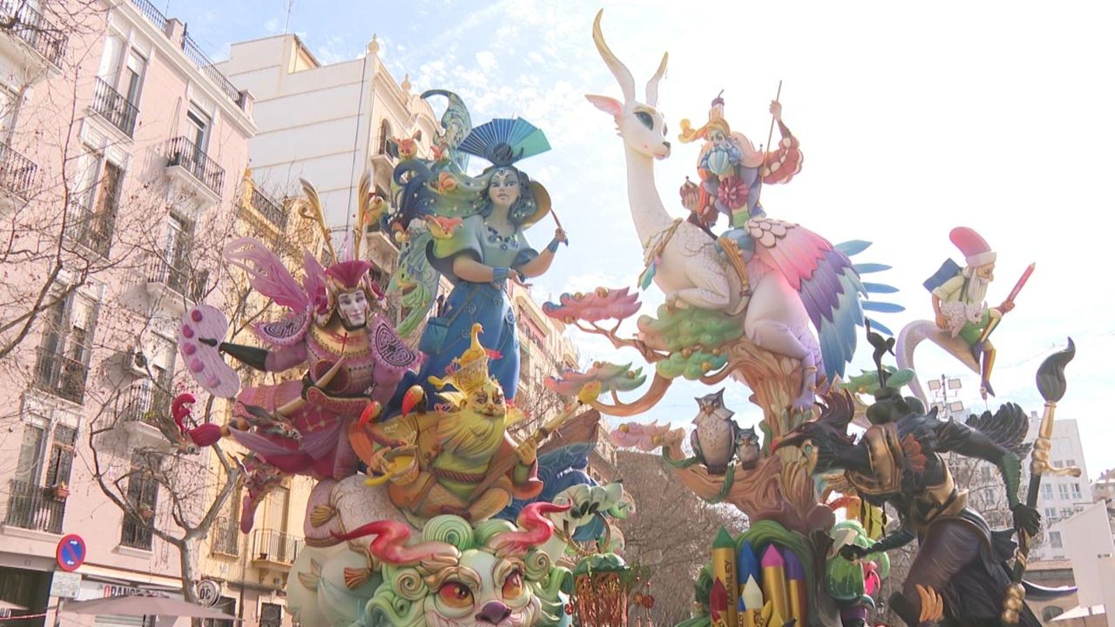 Només queden dos dies per a la plantà de les falles