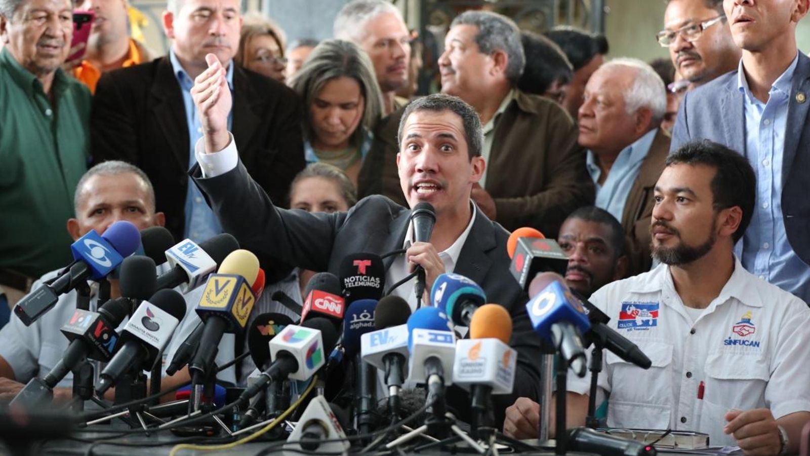 Guaidó anuncia una aturada escalonada en l\'administració pública de Veneçuela