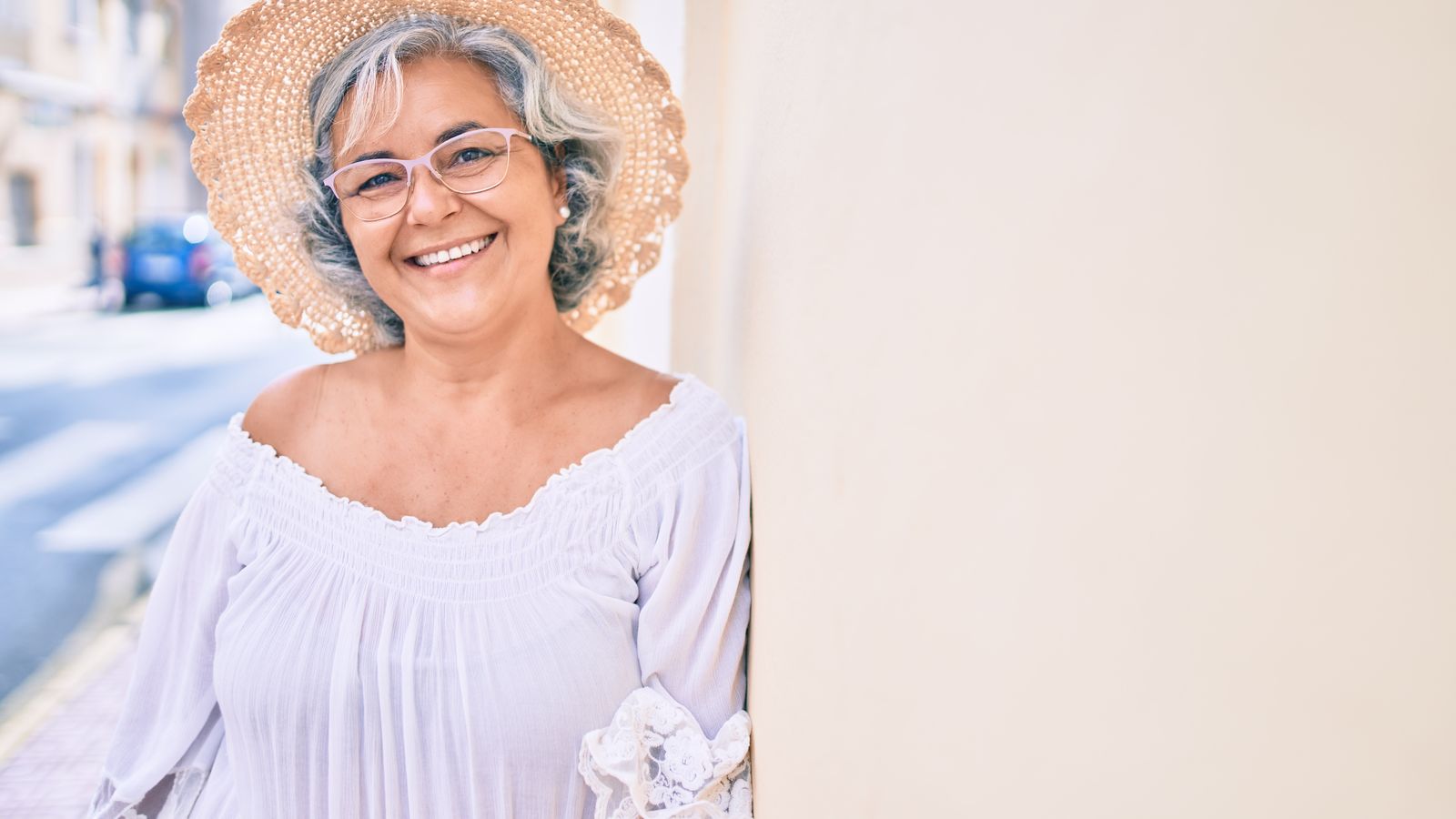 Imatge d'una dona que ha arribat a la menopausa