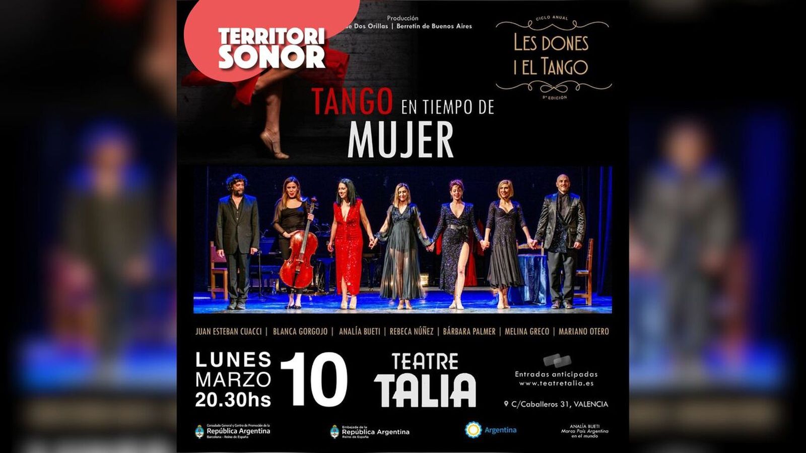 05.03.2025 | 'Tango en tiempo de mujer': un homenatge musical a les protagonistes del tango