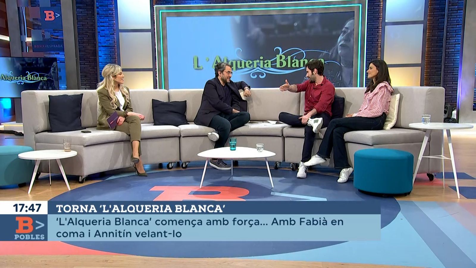 02.05.2022 | Parlem amb Annitín i Fabián de l’estrena diària de ‘L’Alqueria Blanca’