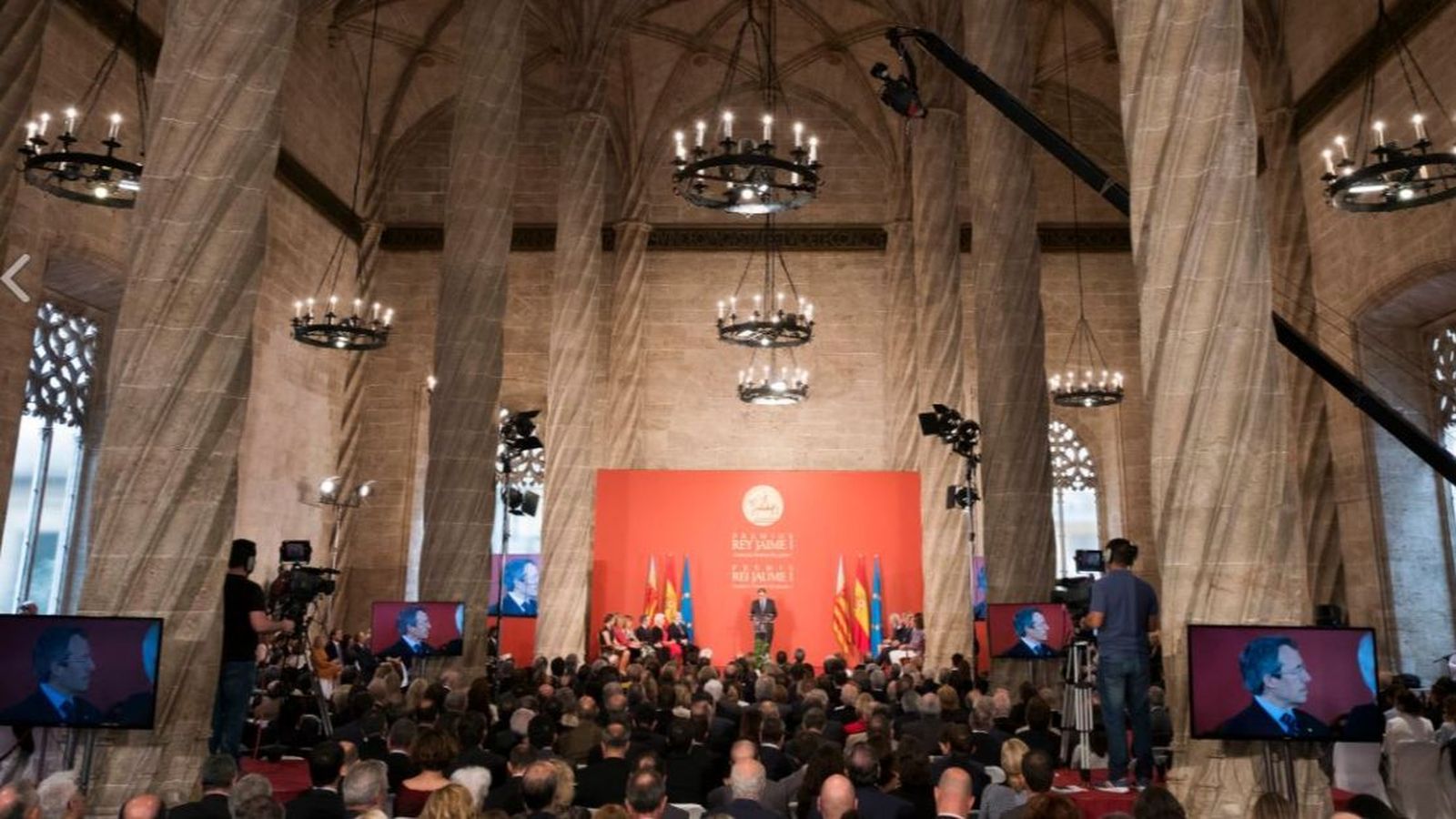 Una imatge d'arxiu de l'acte d'entrega dels guardons