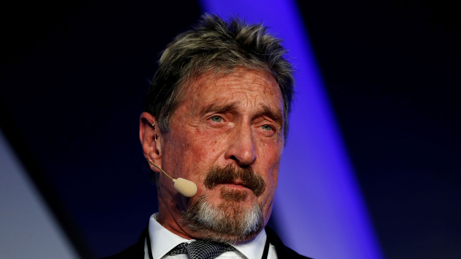 Imatge d'arxiu de l’empresari John McAfee.
