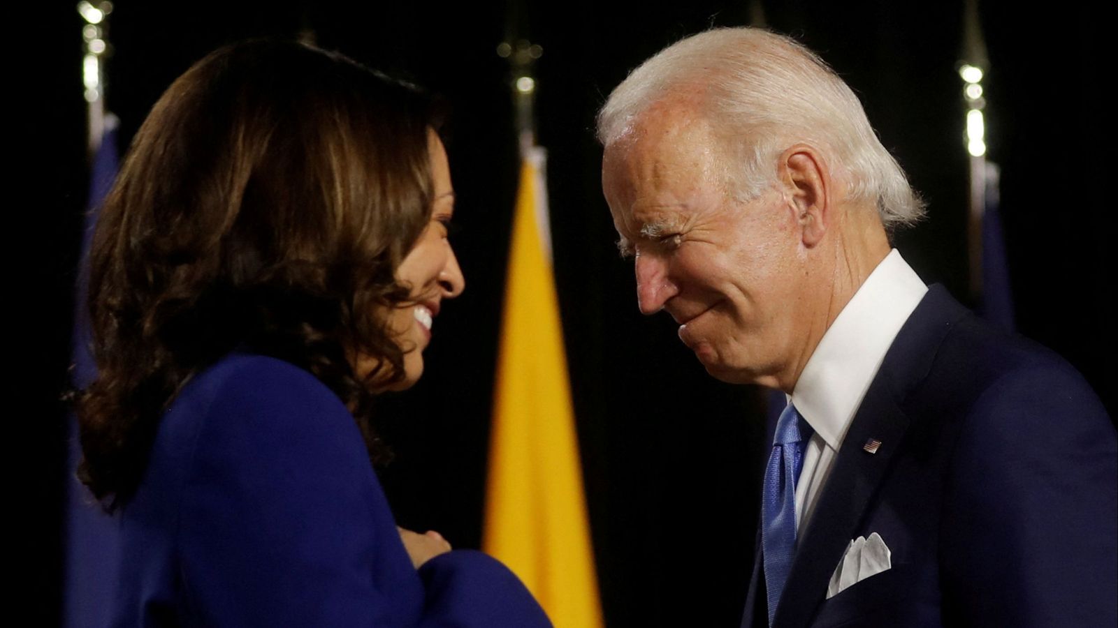 Kamala Harris i Joe Biden, en una imatge d'arxiu