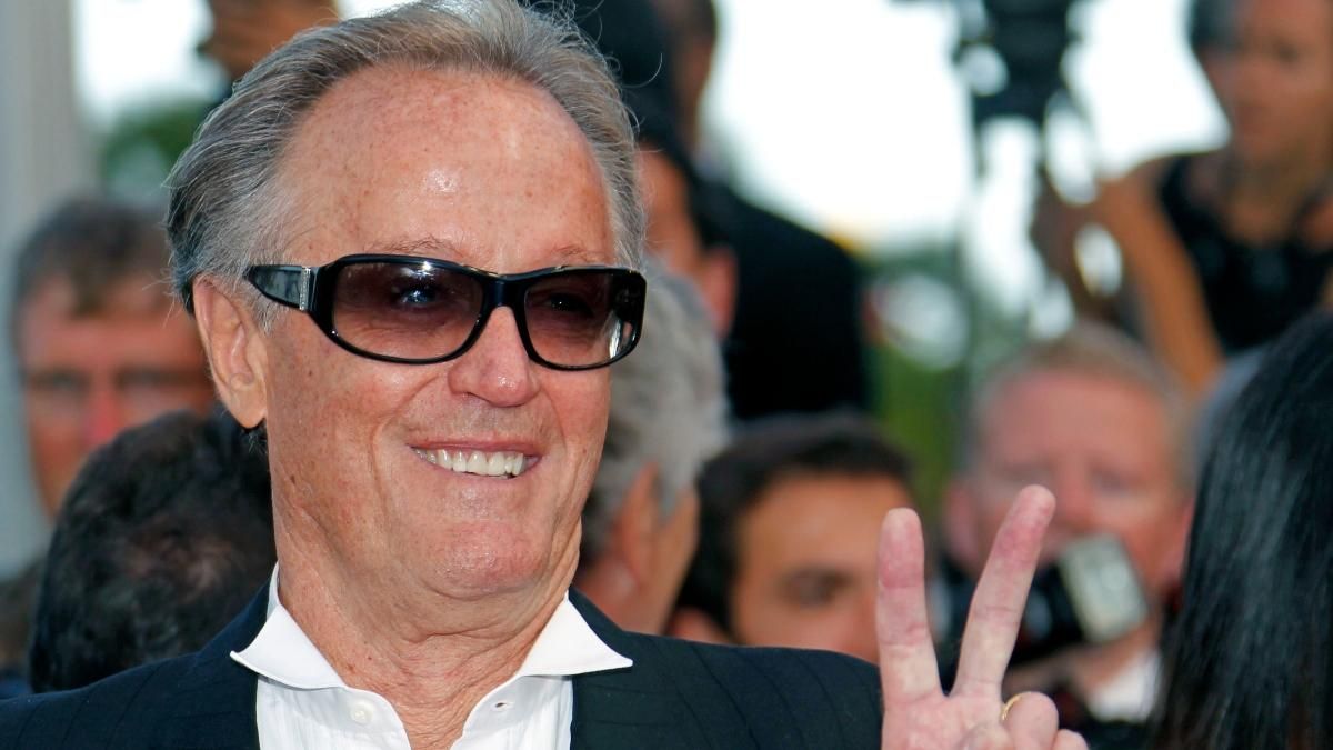 Imatge d'arxiu de Peter Fonda a Cannes en 2011 Imatge d'arxiu de Peter Fonda a Cannes en 2011