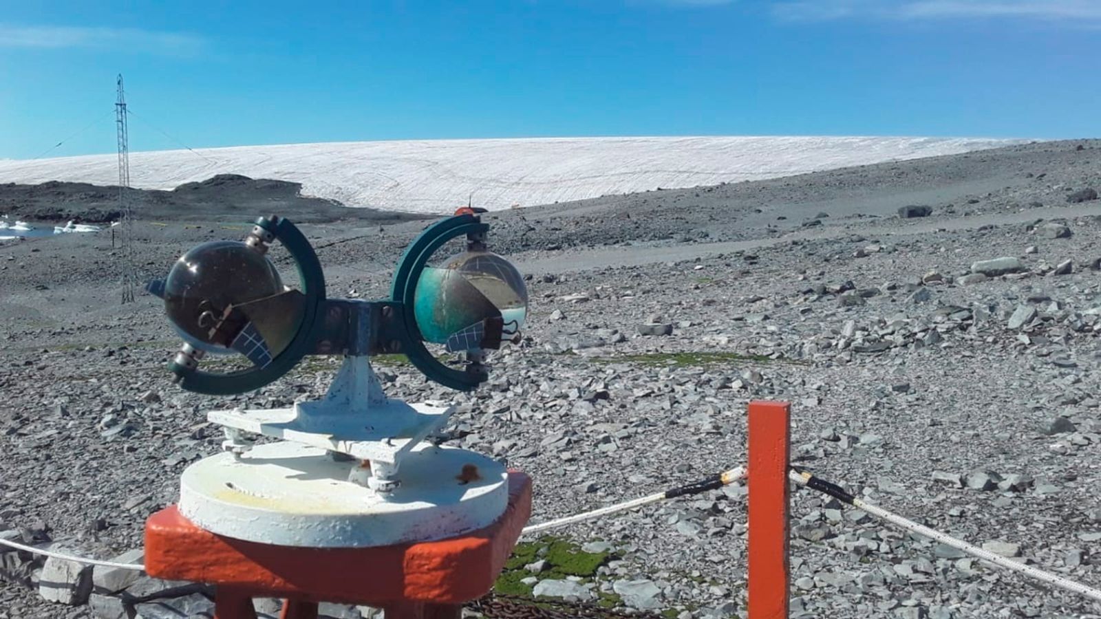 Una de les bases del Servei Nacional de Meteorologia argentí, situada a l’Antàrtida