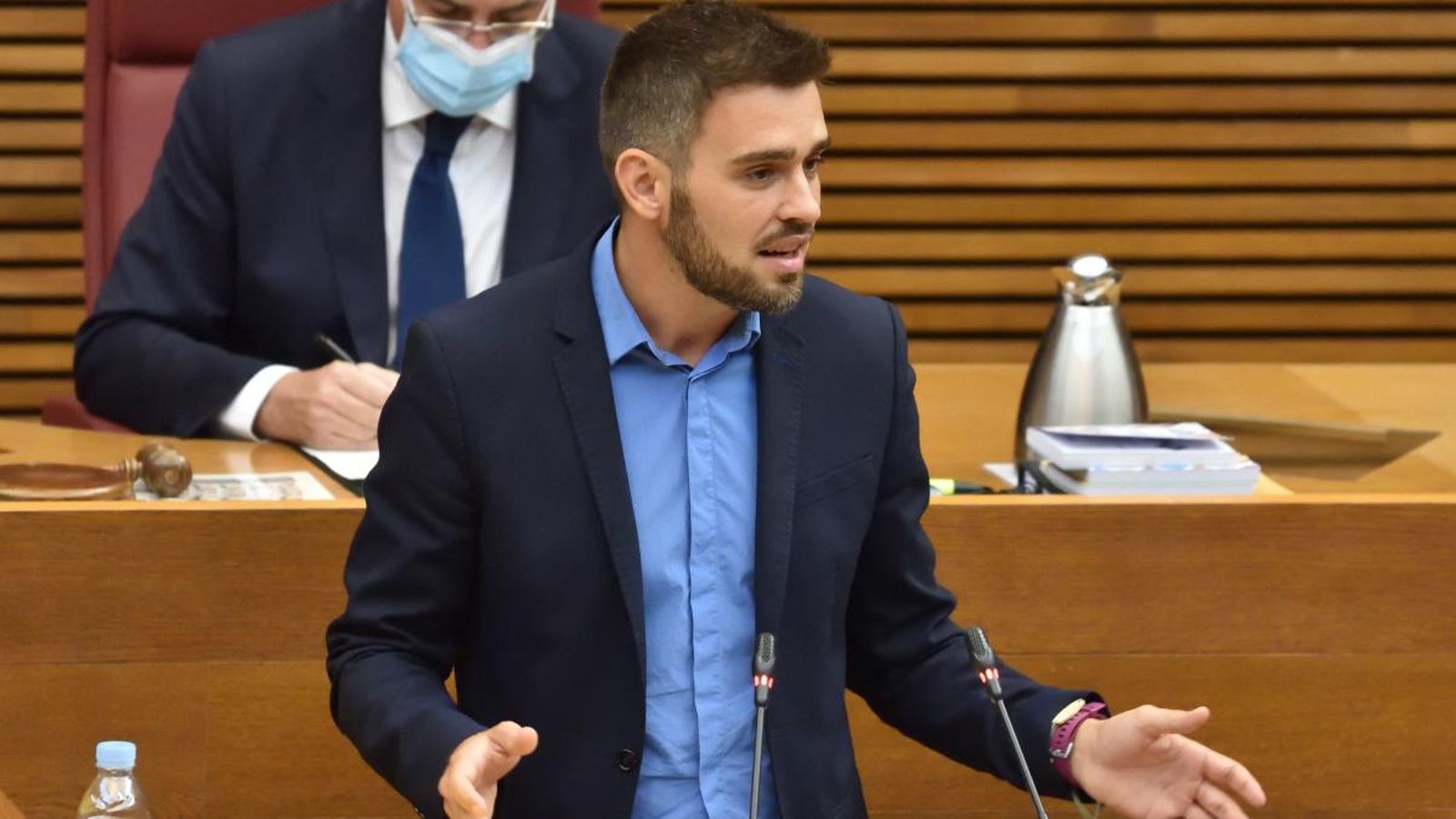 El síndic de Compromís, Fran Ferri