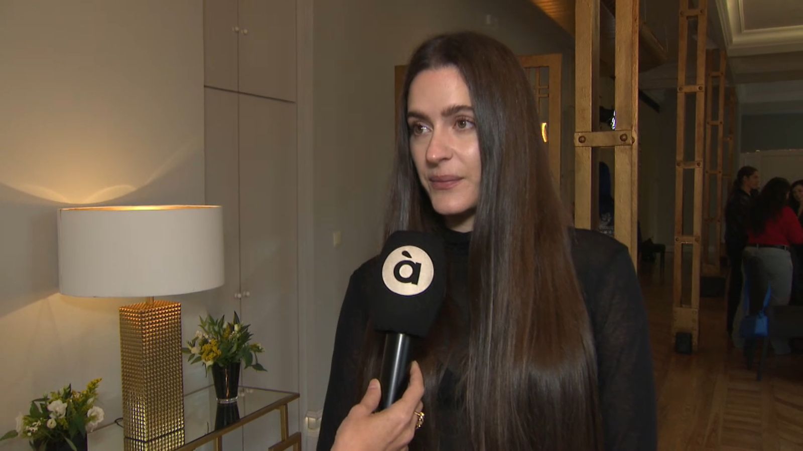 La dissenyadora valenciana Pepa Salazar, en declaracions a À Punt