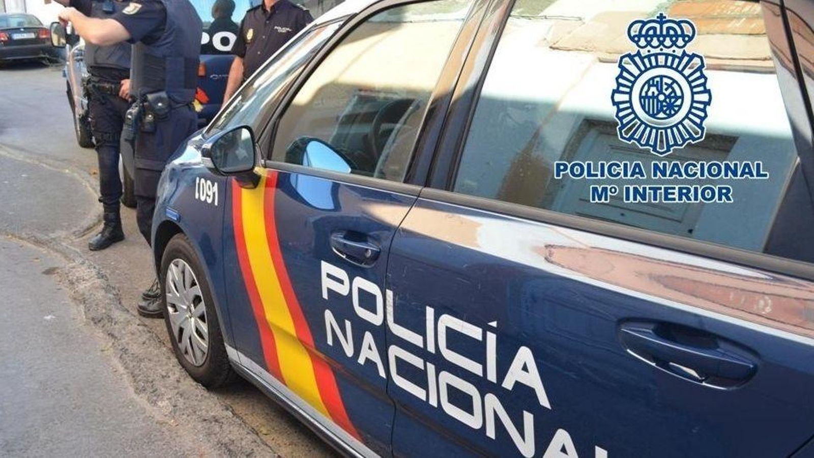 Imatge d'arxiu d'un cotxe policial