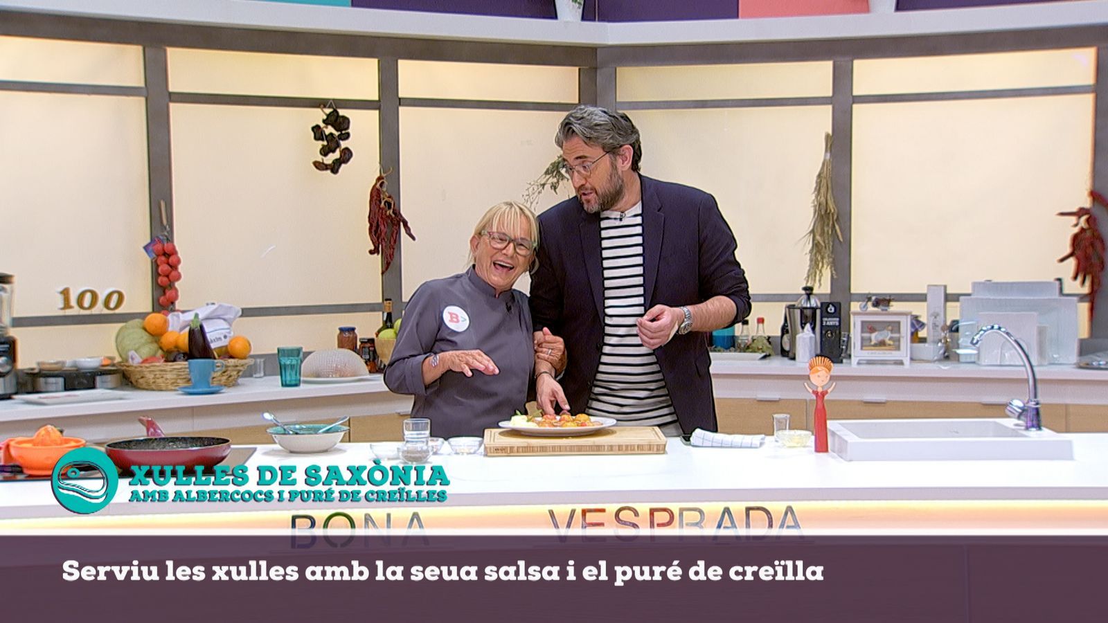 21.06.2021 | Xulles de Saxònia amb albercocs i puré de creïlles