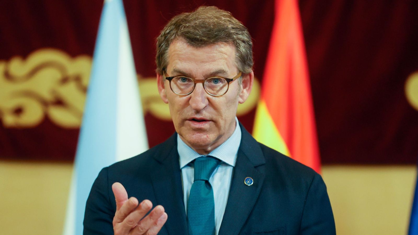 Intervenció de Feijóo després de presentar la seua renúncia